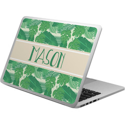 Tropical Leaves #2 Laptop Skin - Custom Sized w/ Name or Text