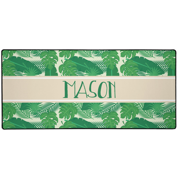 Custom Tropical Leaves #2 Gaming Mouse Pad (Personalized)