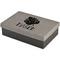 Tropical Leaves #2 Large Gift Box w/ Engraved Leather Lid (Personalized)