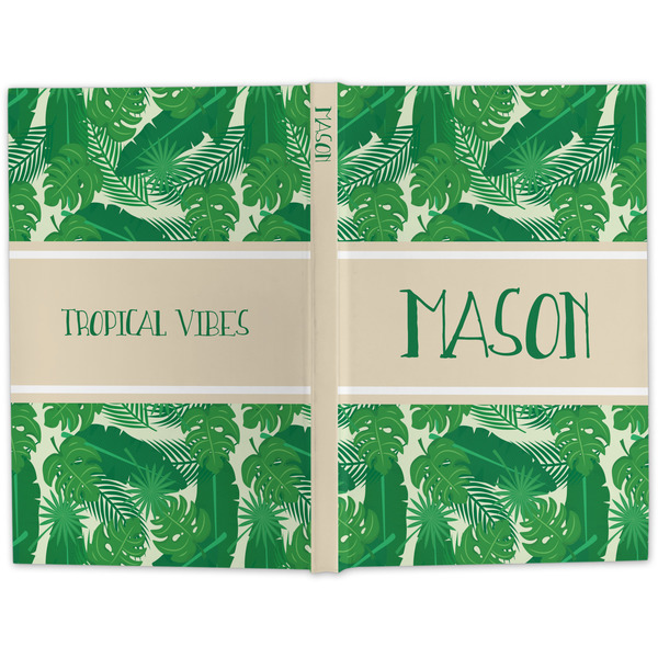 Tropical Leaves #2 Large Hard Cover Journal - Apvl