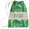 Tropical Leaves #2 Large Laundry Bag - Front View
