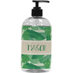 Tropical Leaves #2 Plastic Soap / Lotion Dispenser (Personalized)