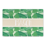 Tropical Leaves #2 Large Rectangle Car Magnet (Personalized)