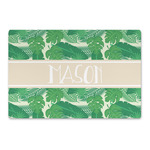 Tropical Leaves #2 Large Rectangle Car Magnet (Personalized)