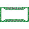 Tropical Leaves 2 License Plate Frame - Style A