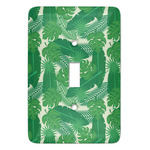 Tropical Leaves #2 Light Switch Cover (Personalized)