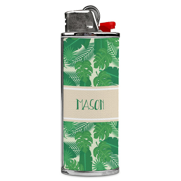 Custom Tropical Leaves #2 Case for BIC Lighters (Personalized)