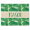 Tropical Leaves #2 Linen Placemat - Front