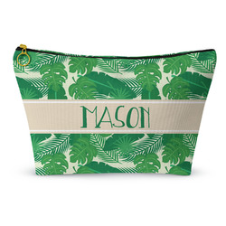Tropical Leaves #2 Makeup Bag (Personalized)