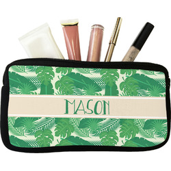 Tropical Leaves #2 Makeup / Cosmetic Bag (Personalized)