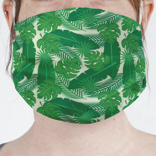 Custom Tropical Leaves #2 Face Mask Cover