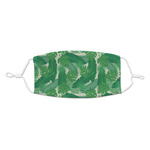 Tropical Leaves #2 Kid's Cloth Face Mask - Standard