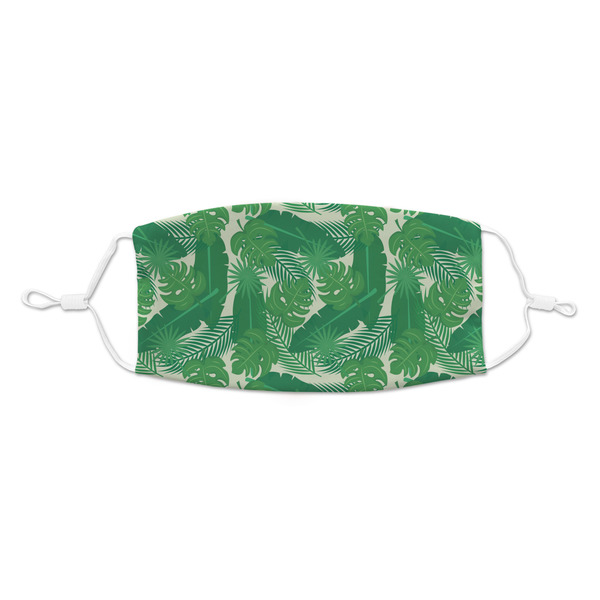 Custom Tropical Leaves #2 Kid's Cloth Face Mask - Standard