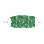 Tropical Leaves #2 Kid's Cloth Face Mask - XSmall