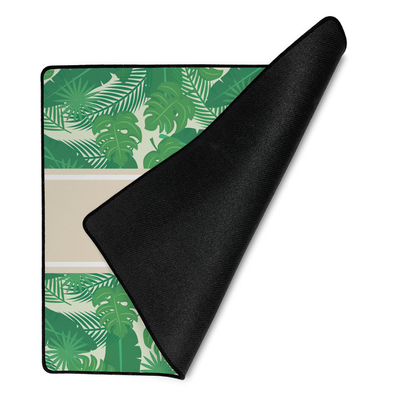Tropical Leaves #2 Medium Gaming Mats - FRONT W/FOLD