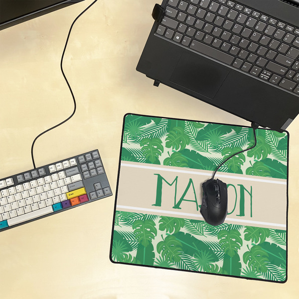 Tropical Leaves #2 Medium Gaming Mats - LIFESTYLE