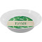 Tropical Leaves 2 Melamine Bowl (Personalized)