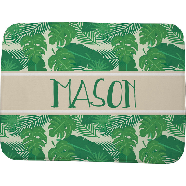 Tropical Leaves 2 Memory Foam Bath Mat 48 X 36