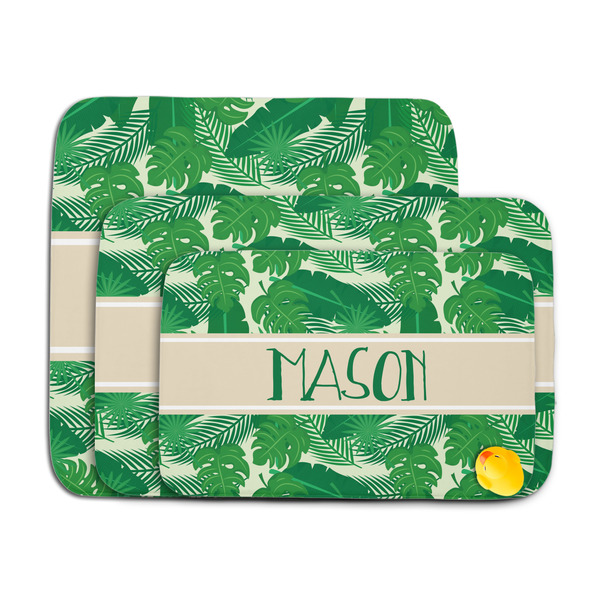 Tropical Leaves #2 Memory Foam Bath Mat - MAIN PARENT