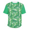 Tropical Leaves #2 Men's Crew T-Shirt - X Large