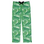Tropical Leaves #2 Mens Pajama Pants - M