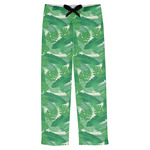 Tropical Leaves #2 Mens Pajama Pants - S