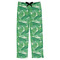 Tropical Leaves 2 Mens Pajama Pants - Flat