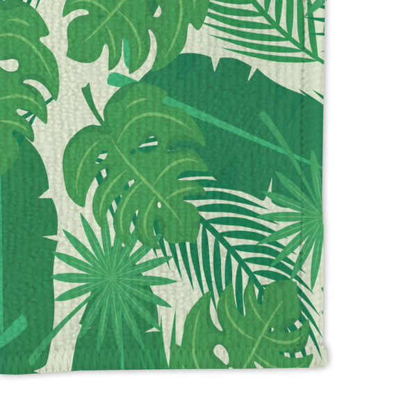 Tropical Leaves #2 Microfiber Dish Rag - DETAIL