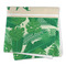Tropical Leaves #2 Microfiber Dish Rag - FOLDED (square)