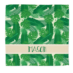 Tropical Leaves #2 Microfiber Dish Rag (Personalized)