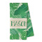 Tropical Leaves #2 Microfiber Dish Towel - FOLD