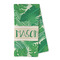 Tropical Leaves #2 Kitchen Towel - Microfiber (Personalized)