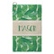 Tropical Leaves #2 Microfiber Golf Towels - Small - FRONT