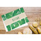 Tropical Leaves #2 Microfiber Kitchen Towel - LIFESTYLE
