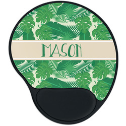 Tropical Leaves #2 Mouse Pad with Wrist Support