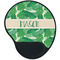 Tropical Leaves #2 Mouse Pad with Wrist Support