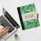 Tropical Leaves #2 Notebook Padfolio - LIFESTYLE (large)