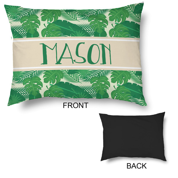 Tropical Leaves #2 Outdoor Dog Beds - Large - APPROVAL