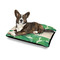 Tropical Leaves #2 Outdoor Dog Beds - Medium - IN CONTEXT