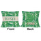 Tropical Leaves 2 Outdoor Pillow - 20x20