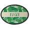 Tropical Leaves 2 Oval Patch