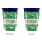 Tropical Leaves #2 Party Cup Sleeves - without bottom - Approval