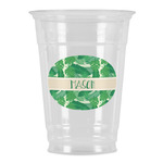 Tropical Leaves #2 Party Cups - 16oz (Personalized)