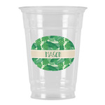 Tropical Leaves #2 Party Cups - 16oz (Personalized)