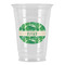 Tropical Leaves #2 Party Cups - 16oz - Front/Main