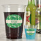 Tropical Leaves #2 Party Cups - 16oz - In Context