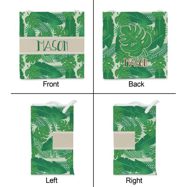 Tropical Leaves #2 Party Favor Gift Bag - Matte - Approval