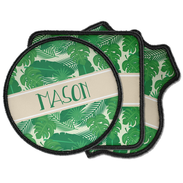 Custom Tropical Leaves #2 Iron on Patches (Personalized)