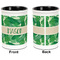 Tropical Leaves #2 Pencil Holder - Black - approval