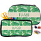 Tropical Leaves 2 Pencil / School Supplies Bags Small and Medium